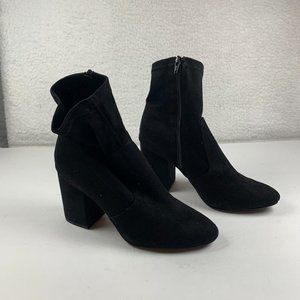 Madden Girl‎ Rapidd Women's Dress Heel Ankle Sock Boots Size 9 M Black NWOB 7973